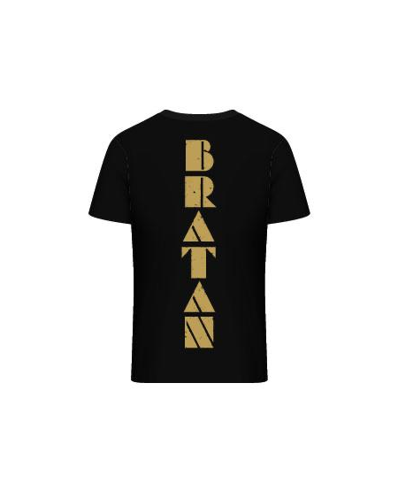 T-Shirt "BRATAN" Vertical Noir