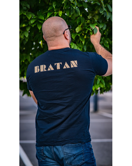 T-Shirt "BRATAN" Horizontal Bleu